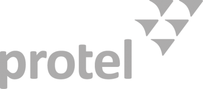 Protel logo grey