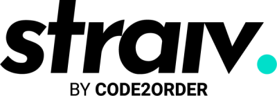 straiv by CODE2ORDER logo